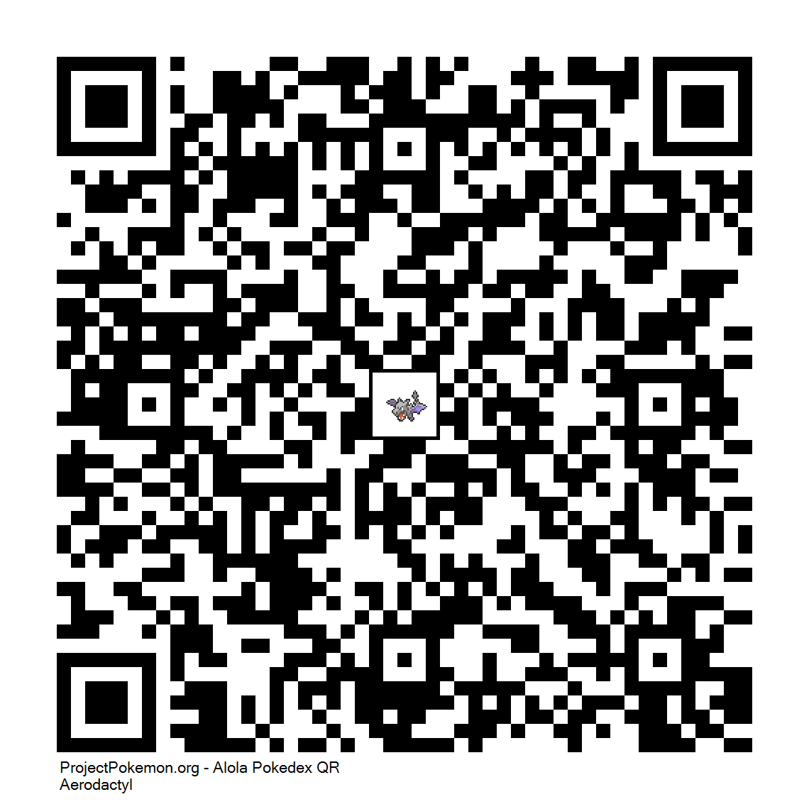 Cdigo QR de Aerodactyl